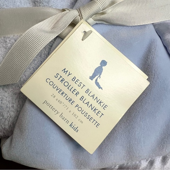 🆕 NWT Pottery Barn Kids Stroller Blanket, New (Incredibly Soft) - Picture 2 of 9